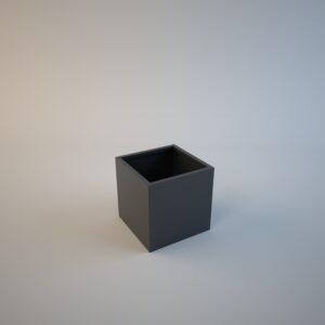 Cube - Pflanzentopf aus Aluminium – Bild 5