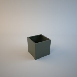 Cube - Pflanzentopf aus Aluminium – Bild 8