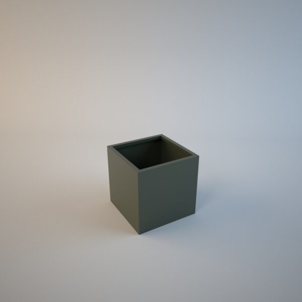 Cube - Pflanzentopf aus Aluminium – Bild 8