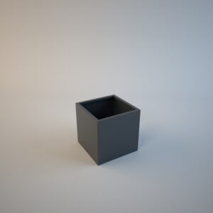 Cube - Pflanzentopf aus Aluminium – Bild 9