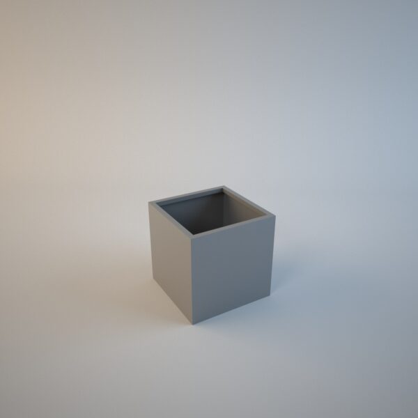 Cube - Pflanzentopf aus Aluminium – Bild 6