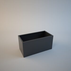 Line - Pflanzentopf aus Aluminium – Bild 5