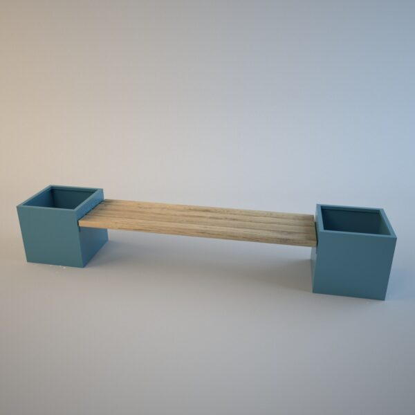 FloraLine - Sitzbank mit Pflanzkübeln – Bild 3