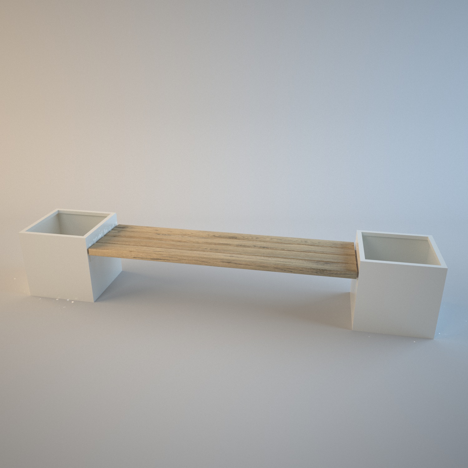 FloraLine - Sitzbank mit Pflanzkübeln – Bild 6